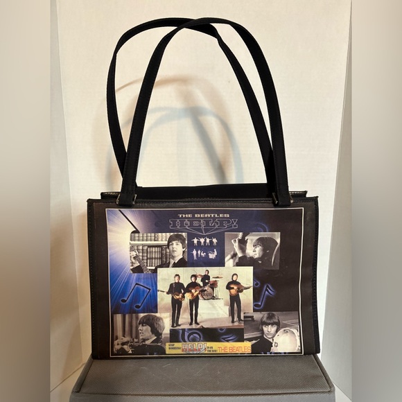 Vintage The Beatles Handmade Purse featuring pictures from movie “Help!” - Picture 1 of 9